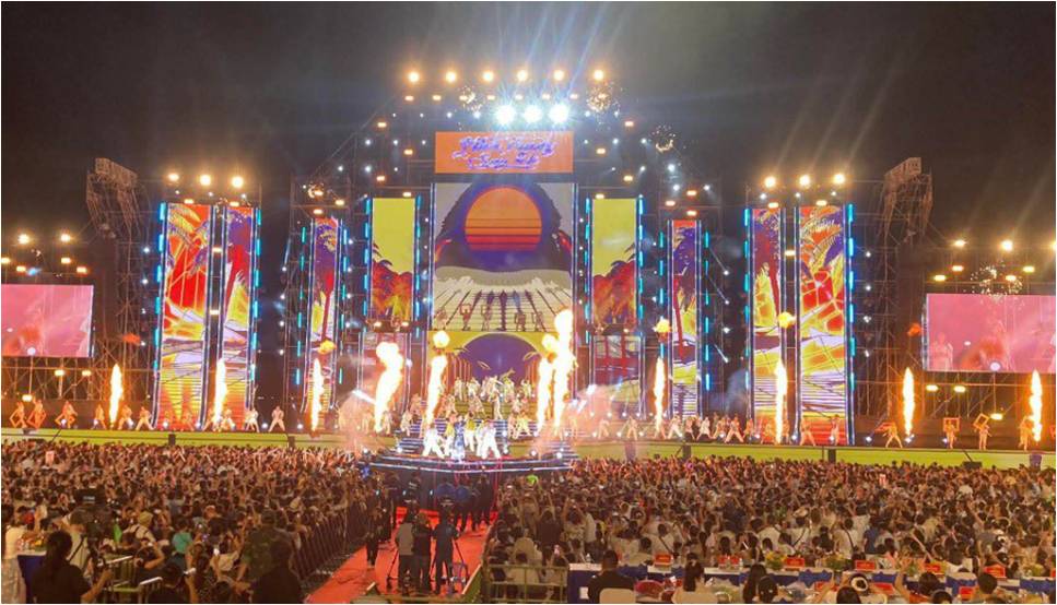 Touring Strobe Wash Lighting Project Vietnam